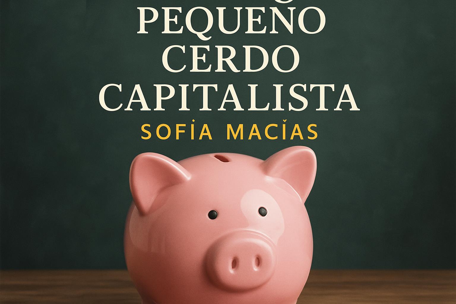 Portada del libro Pequeño Cerdo Capitalista de Sofía Macías
